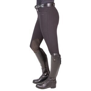 NEW WITH TAGS WOMEN’S TUFFRIDER FRONT ZIP KNEE PATCH BREECHES SIZE 34